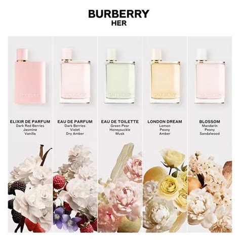 how many burberry her perfumes are there|best smelling Burberry perfume.